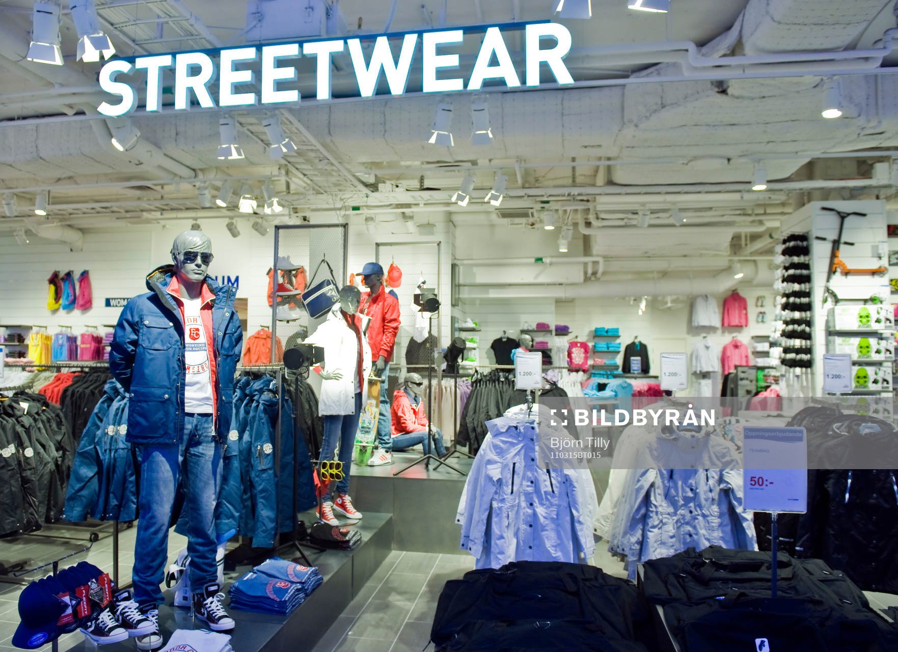 Streetwear, Intersport, sport, butik, sportbutik