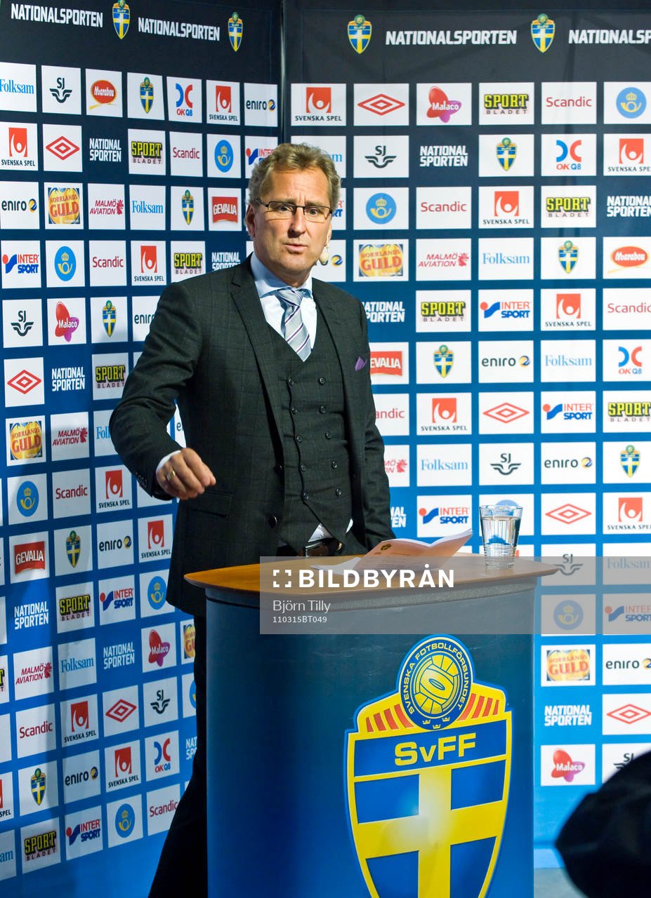 Erik Hamrén, förbundskapten, A-landslaget