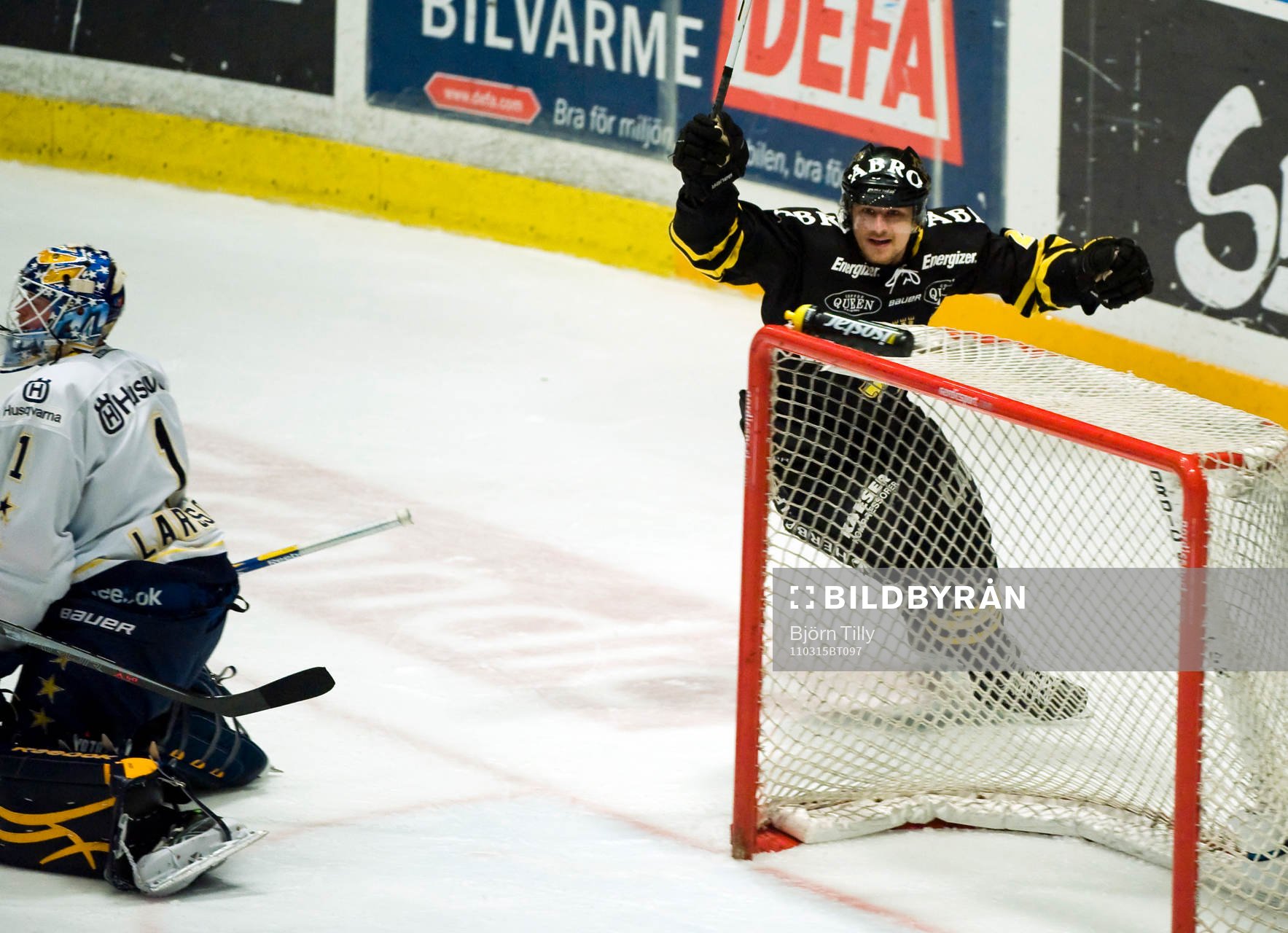 Johannes Salmonsson, AIK, jubel