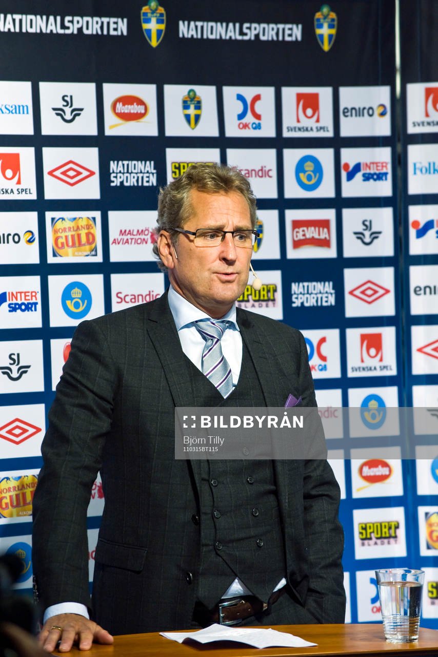 Erik Hamrén, förbundskapten, A-landslaget