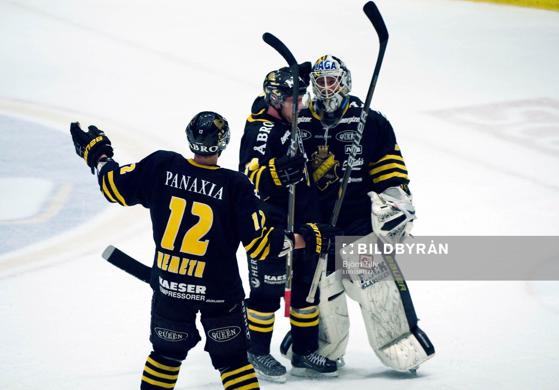Viktor Fast, målvakt, AIK, jubel
