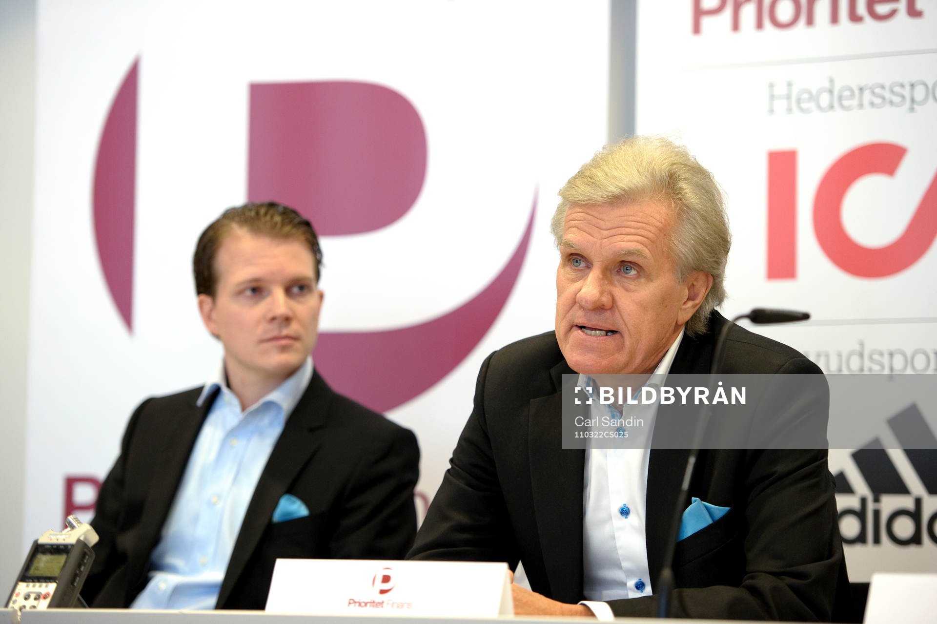 Niklas Wiberg, vice VD, Nils Wiberg, VD Prioritet Finans
