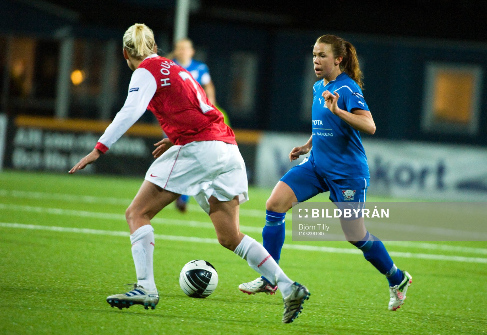 Fotboll, Dam, UEFA Champions League, kvartsfinal,
