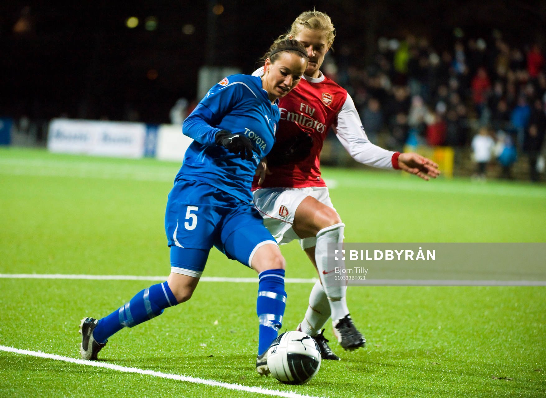 Fotboll, Dam, UEFA Champions League, kvartsfinal,