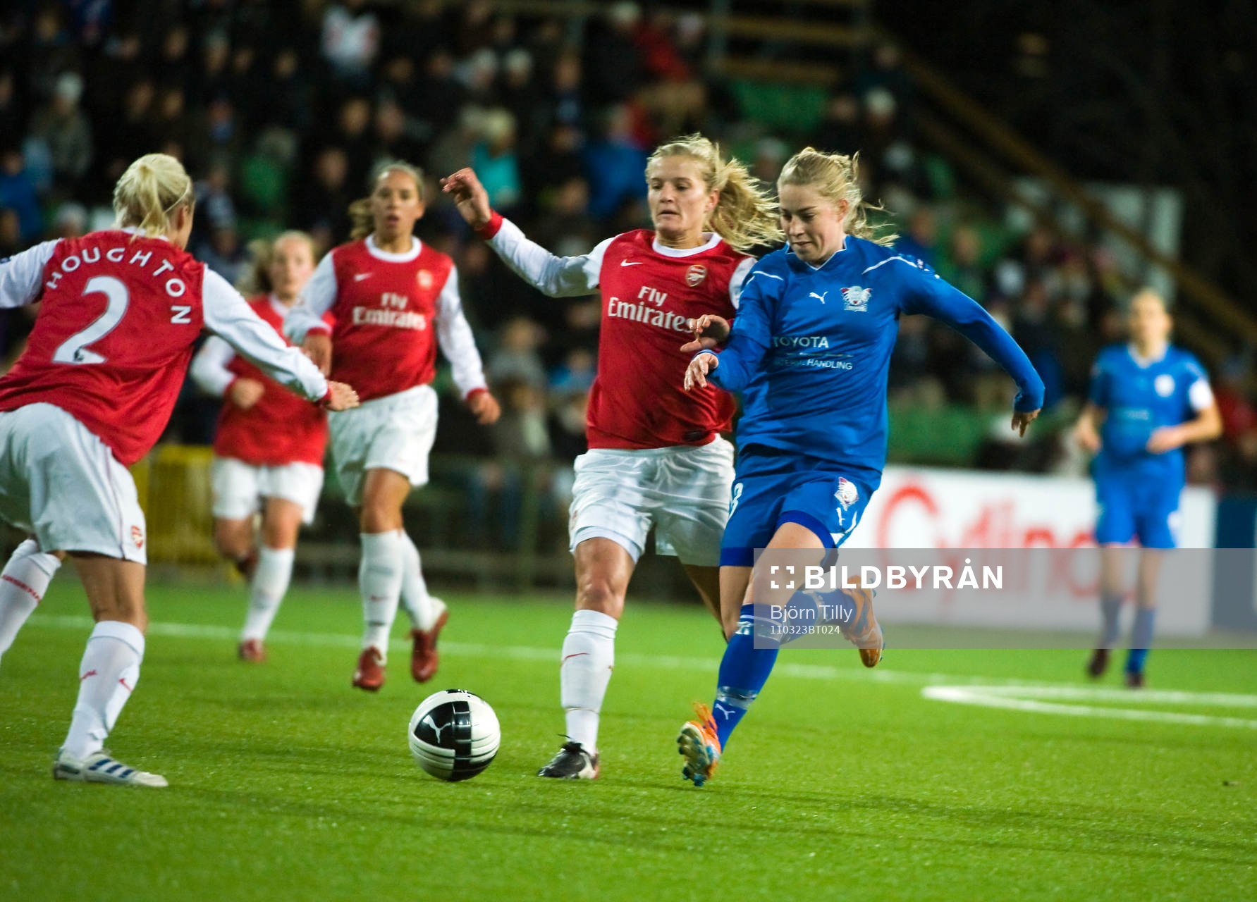 Fotboll, Dam, UEFA Champions League, kvartsfinal,