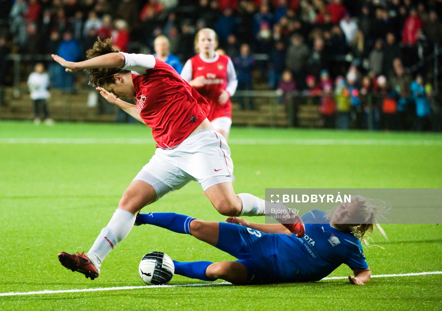 Fotboll, Dam, UEFA Champions League, kvartsfinal,