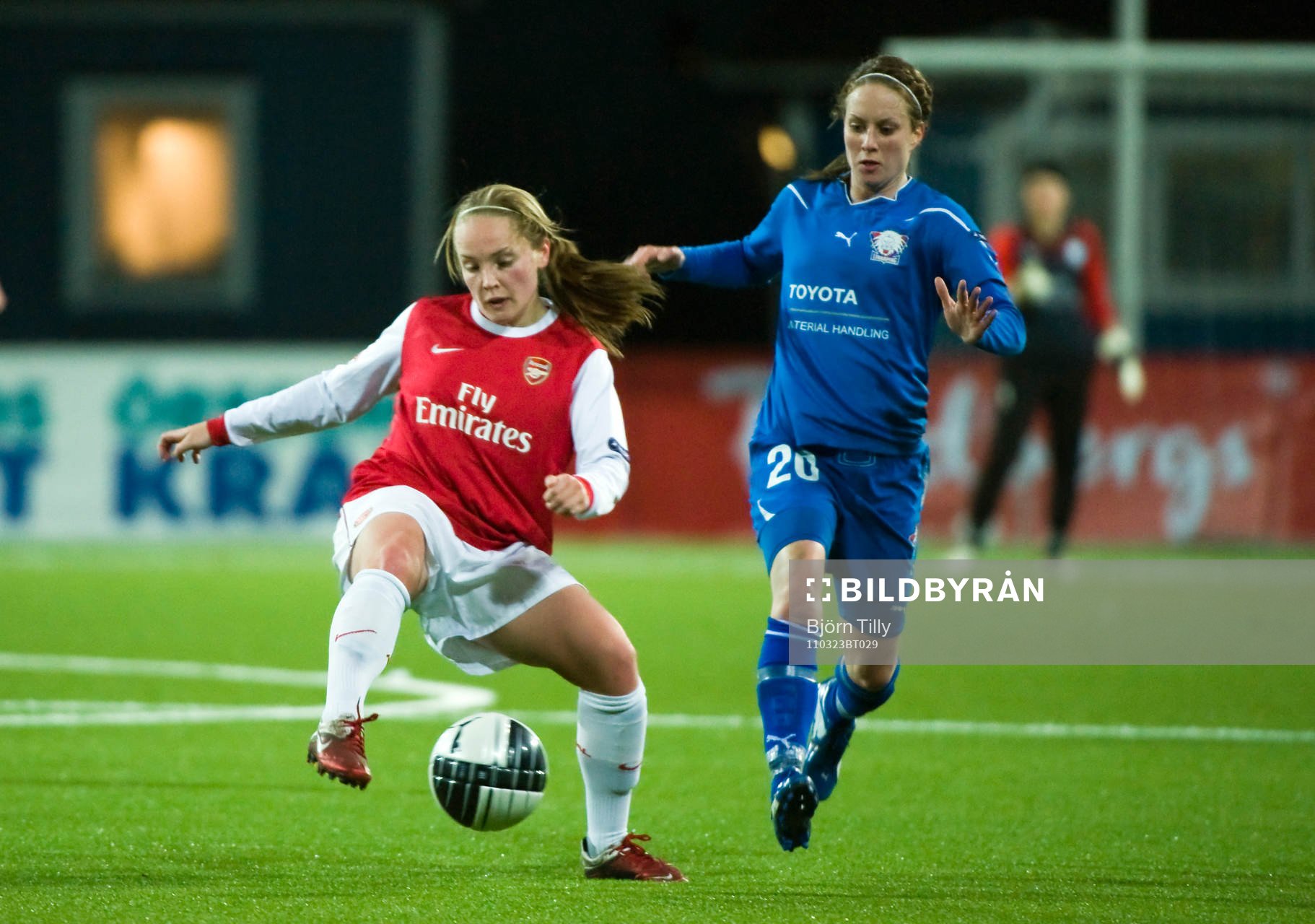 Fotboll, Dam, UEFA Champions League, kvartsfinal,