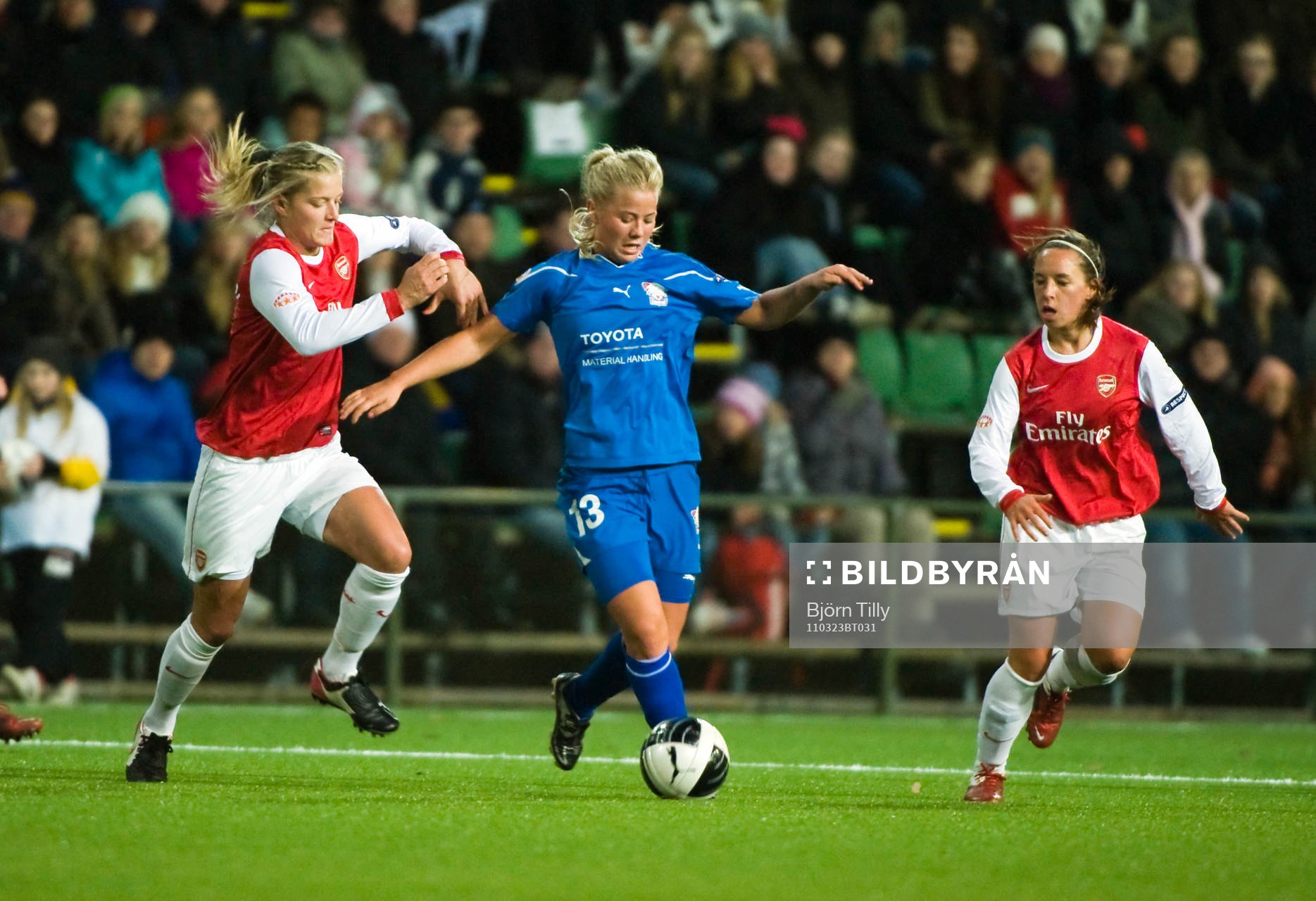 Fotboll, Dam, UEFA Champions League, kvartsfinal,