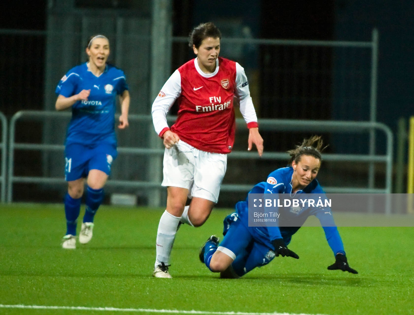Fotboll, Dam, UEFA Champions League, kvartsfinal,