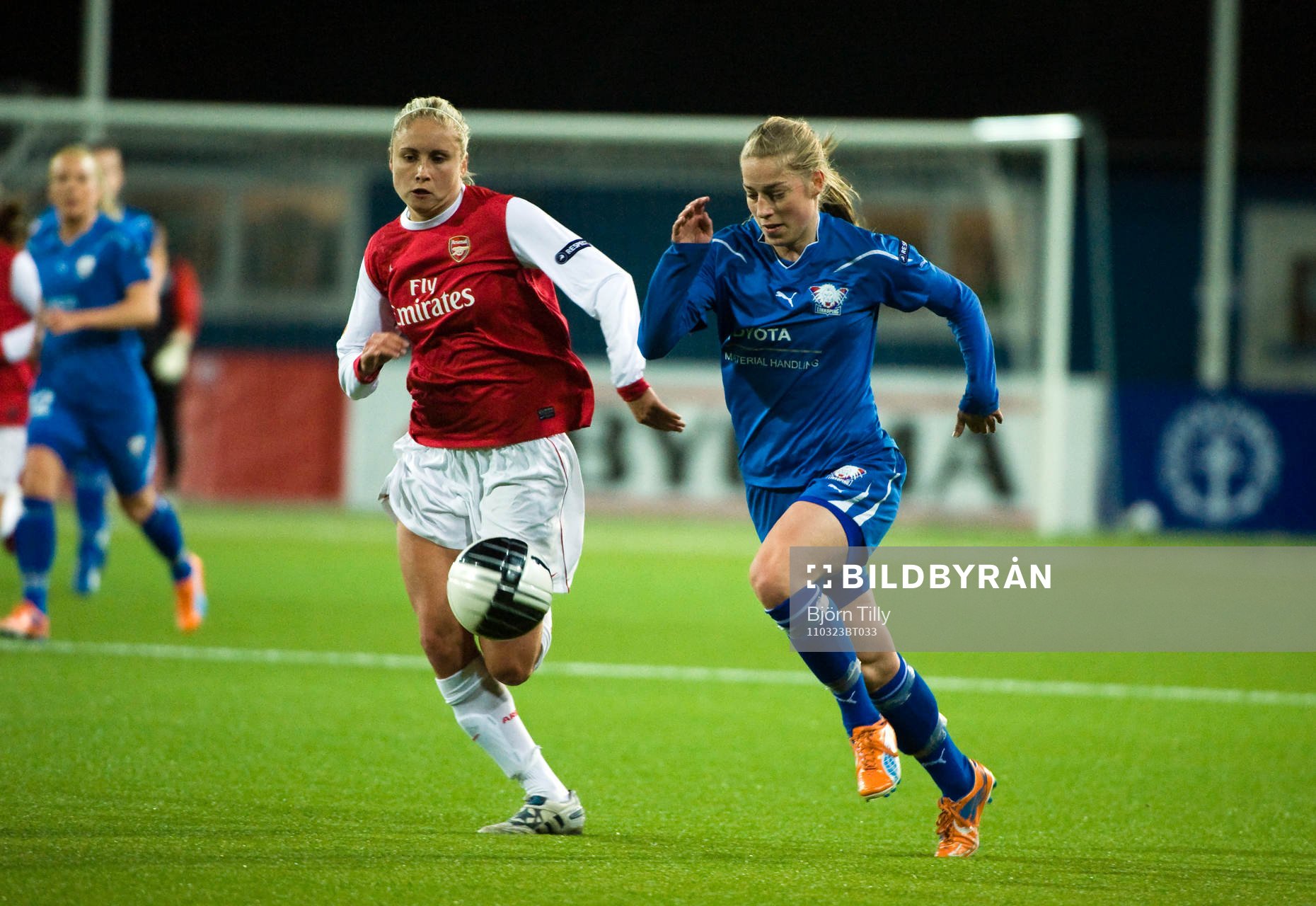 Fotboll, Dam, UEFA Champions League, kvartsfinal,