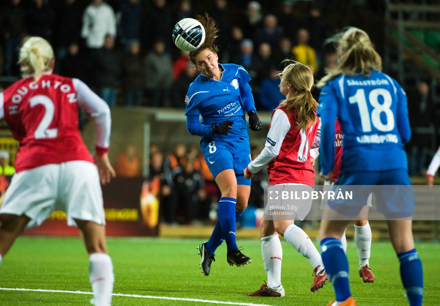 Fotboll, Dam, UEFA Champions League, kvartsfinal,