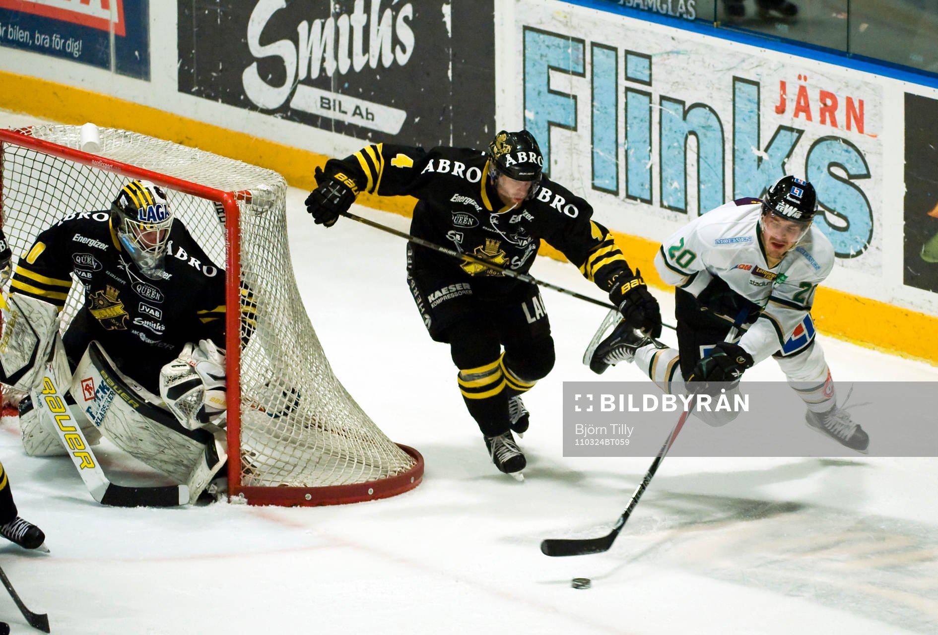 Viktor Fast, målvakt, Fredrik Svensson, AIK och Anders