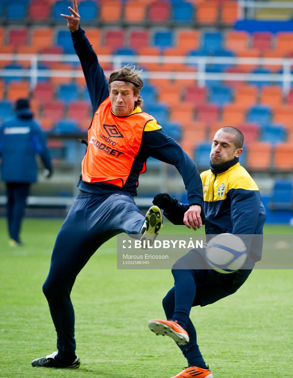 Jonas Olsson och Emir Bajrami