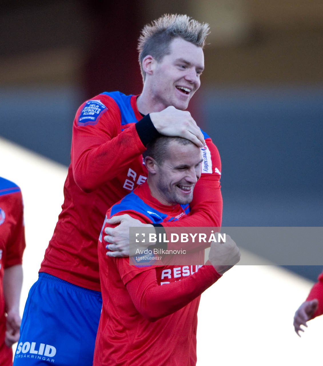 Christoffer Andersson, Helsingborg, jubel