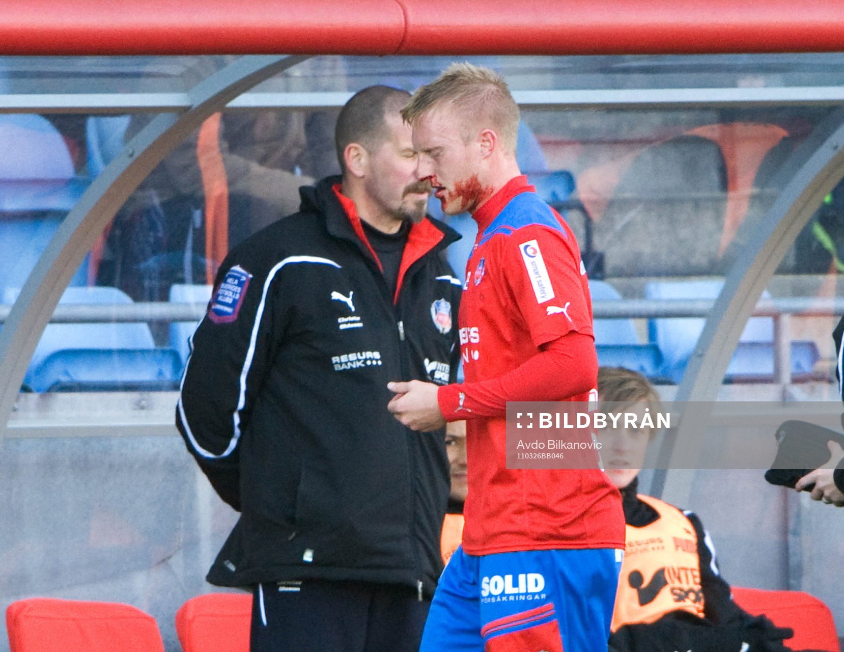 Peter Larsson, skada, Helsingborg