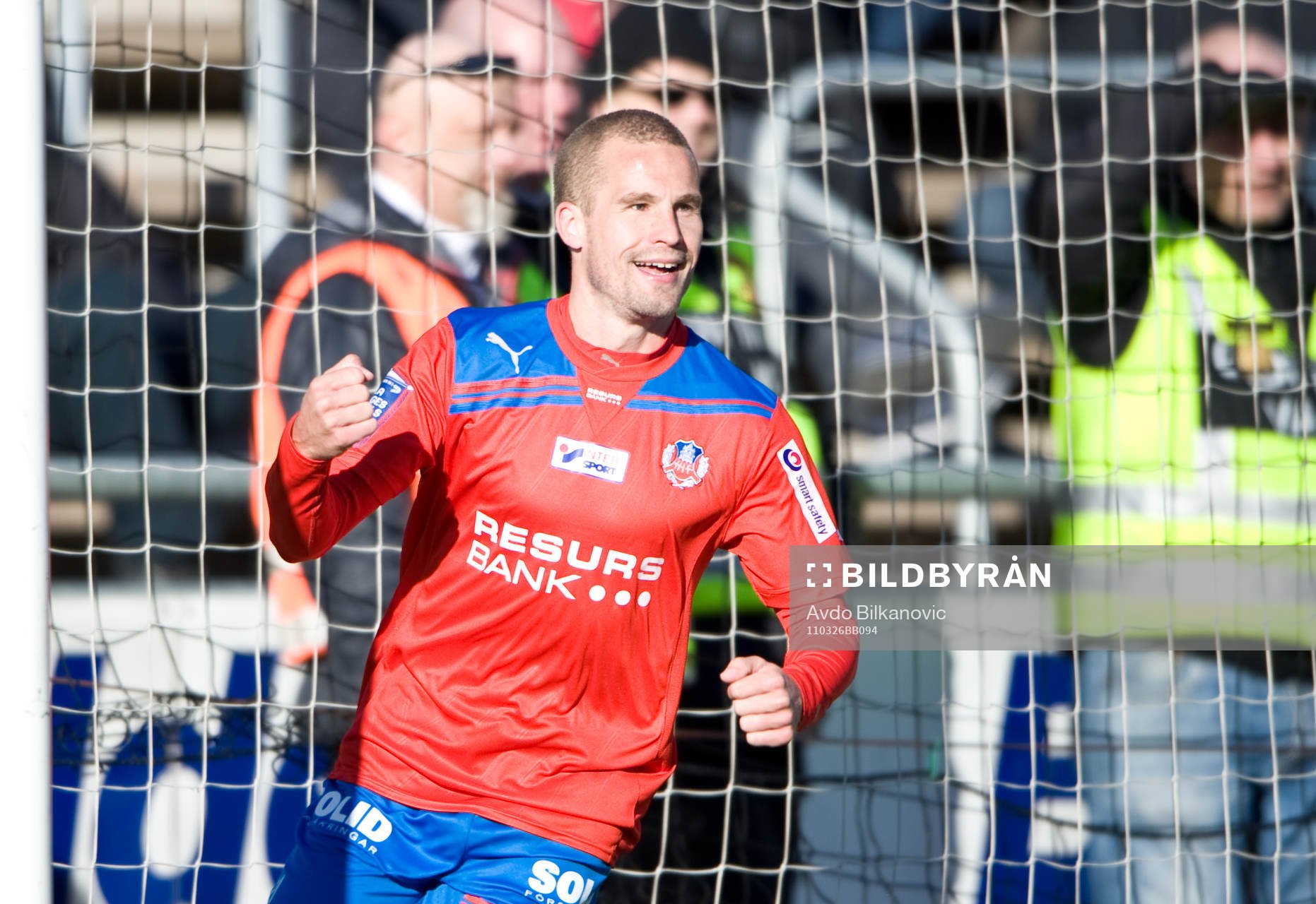 Chroistoffer Andersson, Helsingborg, jubel