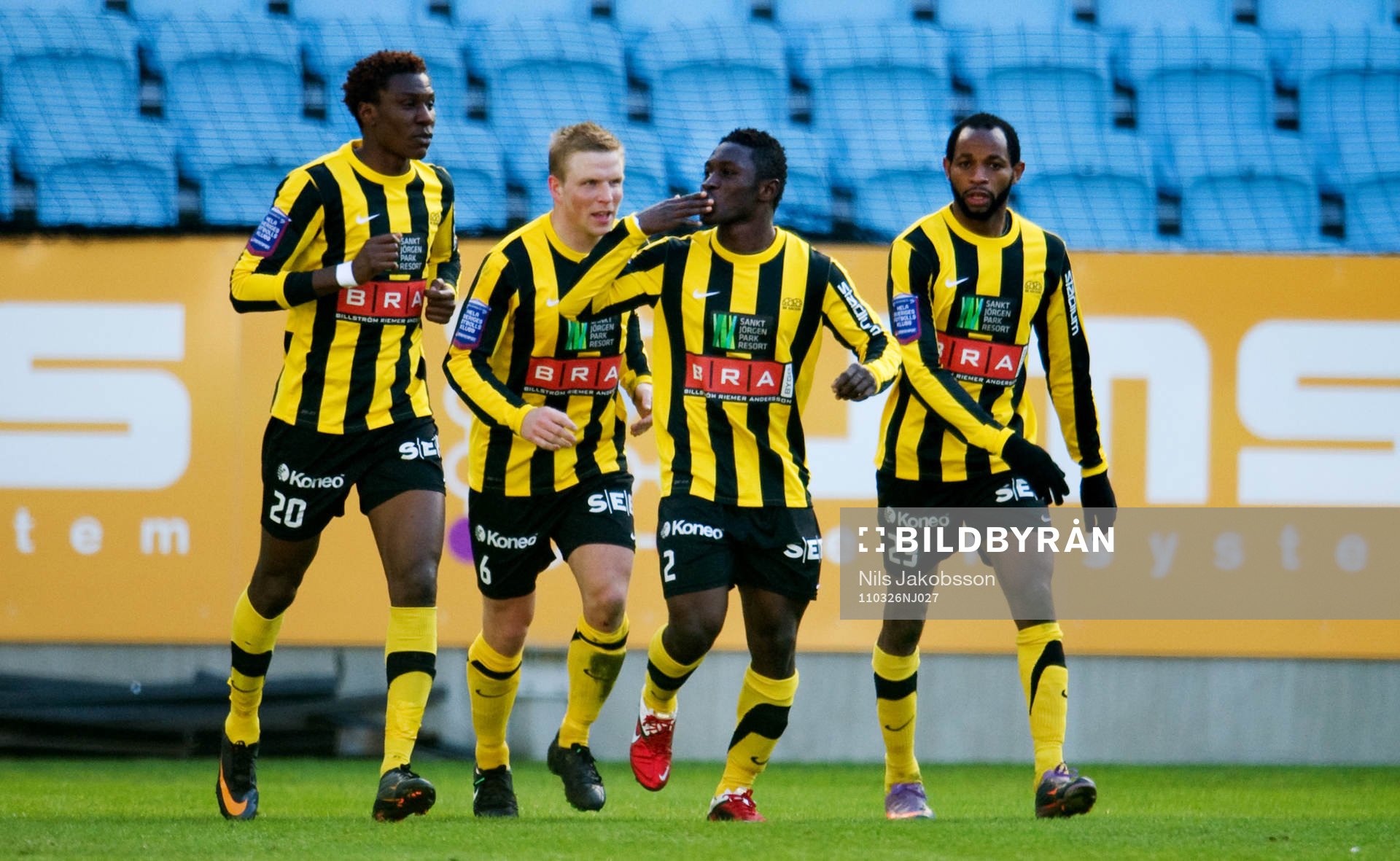 Majeed Waris, Häcken jubel