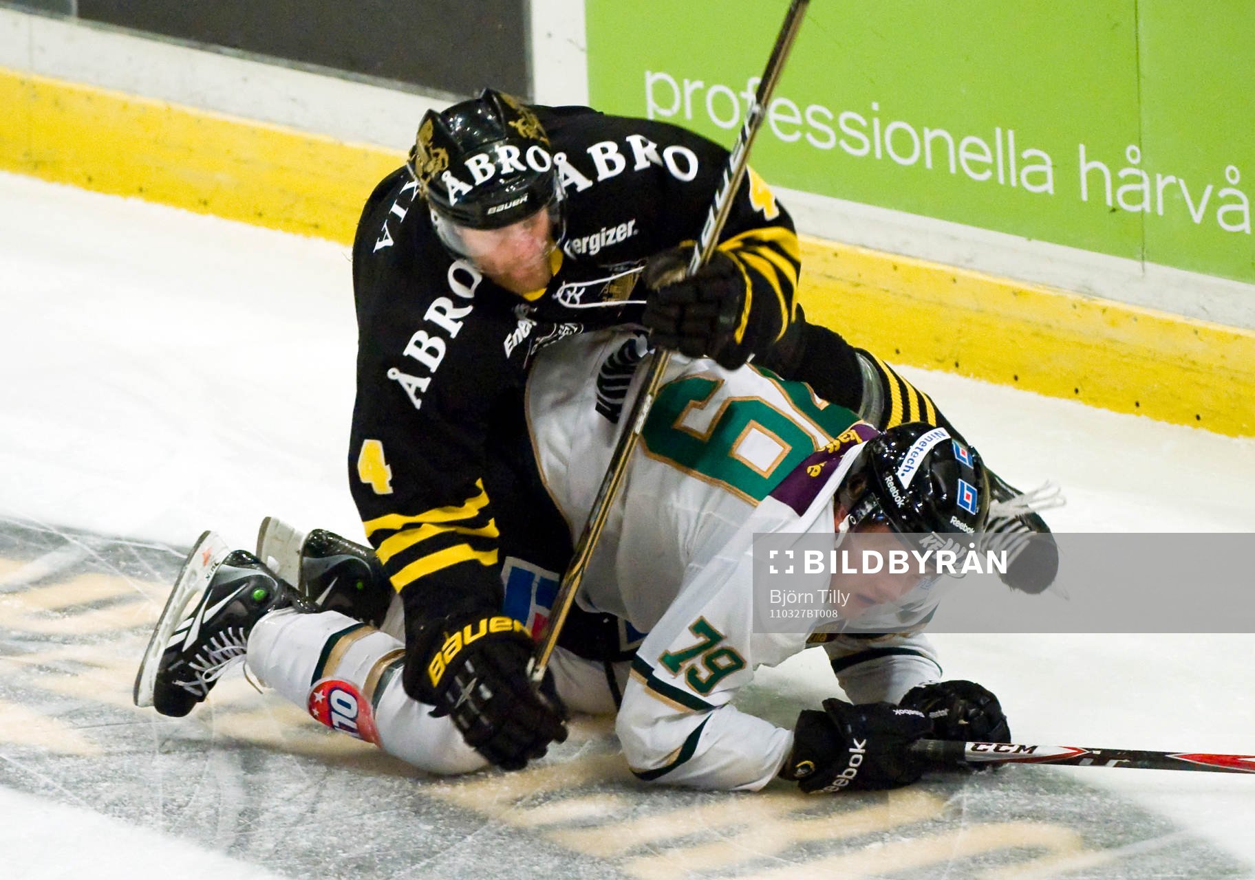 Fredrik Svensson, AIK och Patrik Lundh, Färjestad