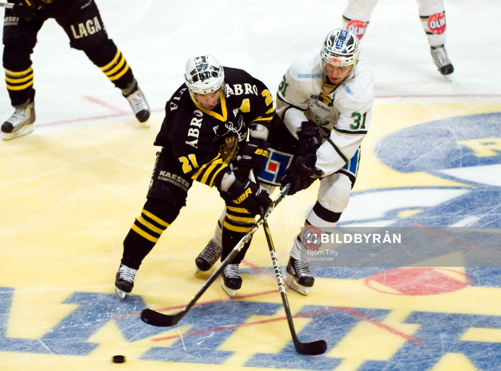 Christian Sandberg, AIK och Dick Axelsson, Färjestad