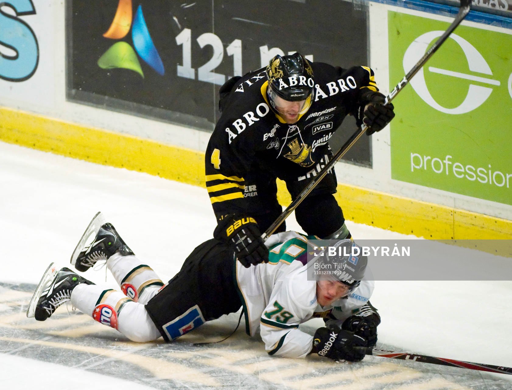 Fredrik Svensson, AIK och Patrik Lundh, Färjestad