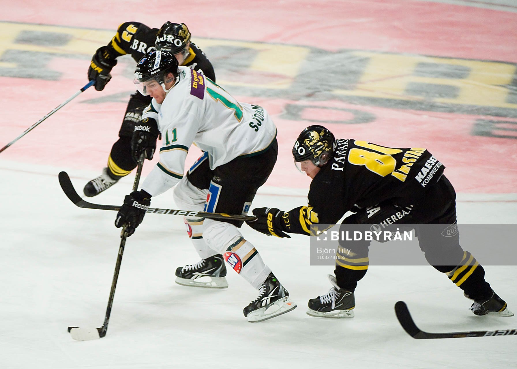 Mattias Sjögren, Färjestad och Oscar Ahlström, AIK