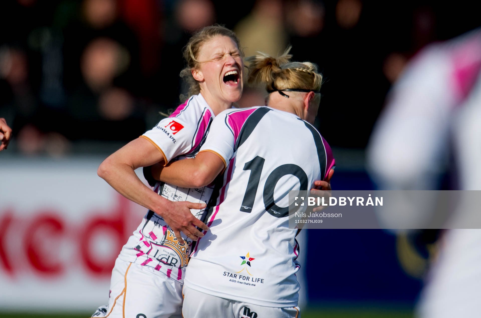 Frida Nordin, Sarah Storck, Malmö jubel