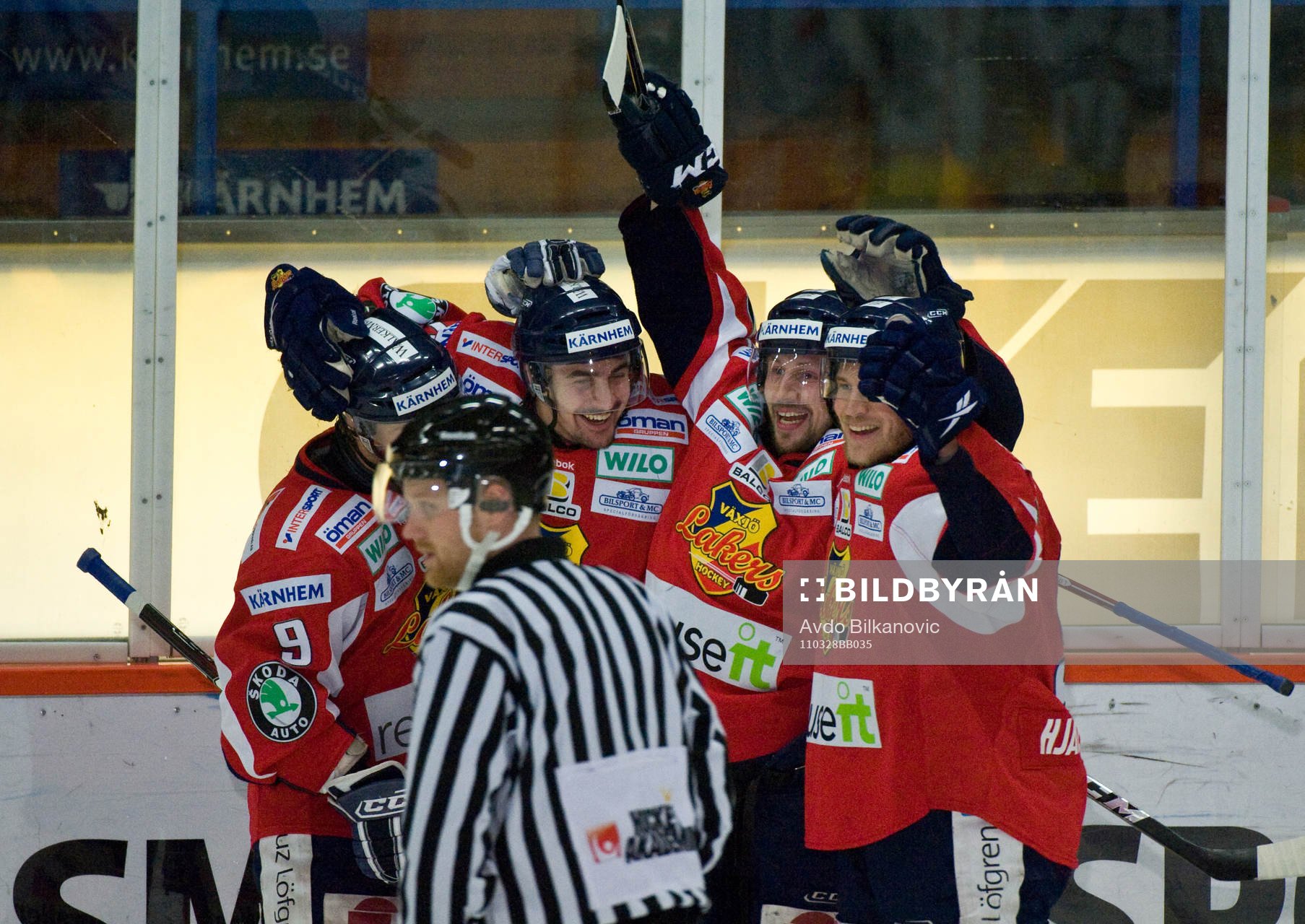 Dustin Johner, Växjö, jubel
