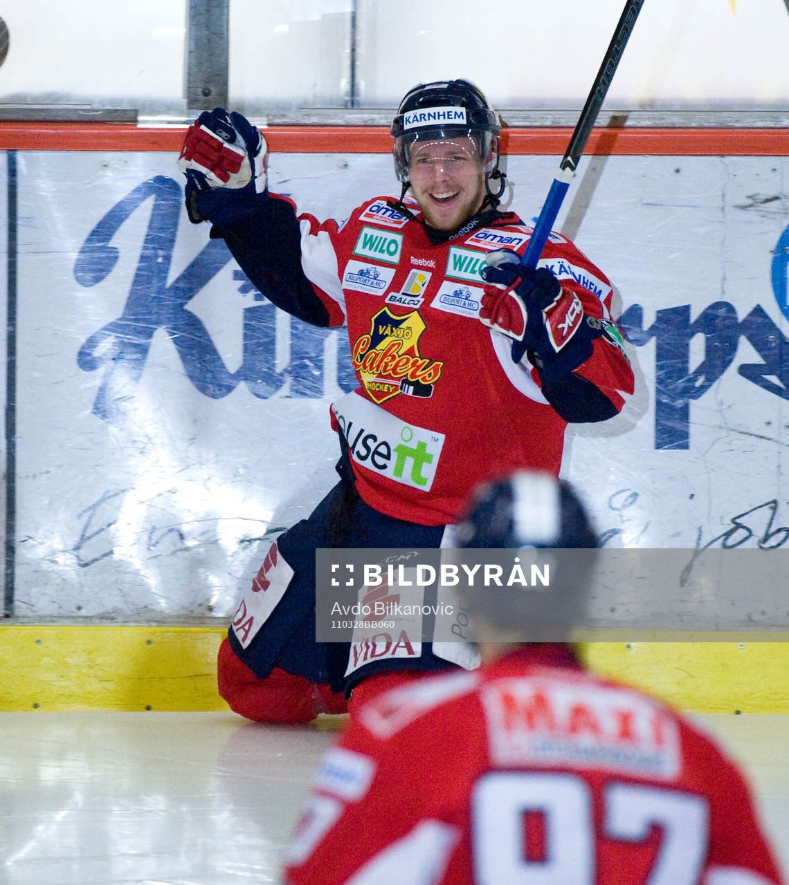 Joakim Hillding, Växjö, jubel