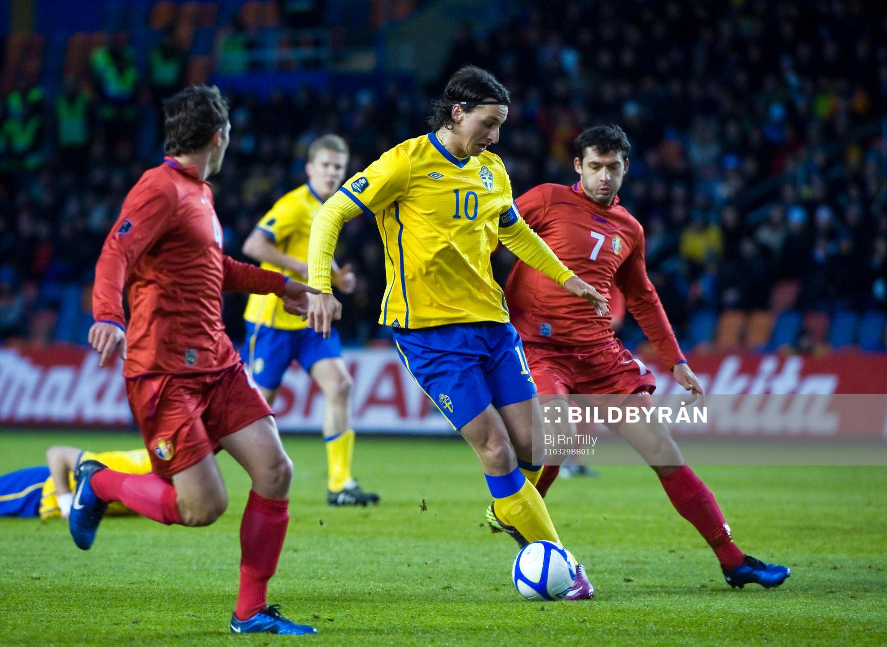 Zlatan Ibrahimovic, Sverige och Alexandru Gatücan,