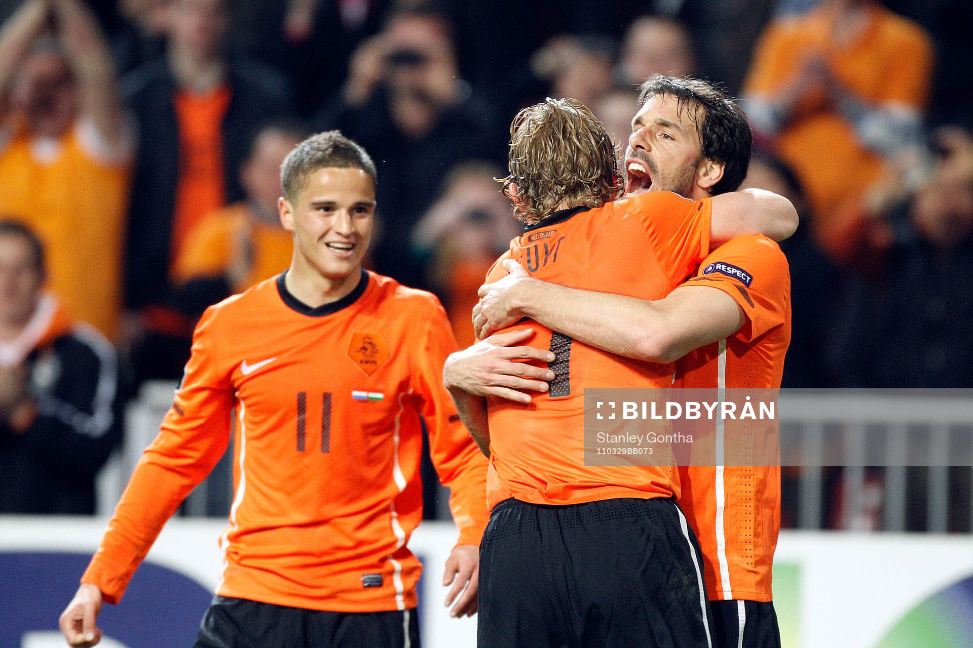 Ruud van Nistelrooy, Holland, jubel