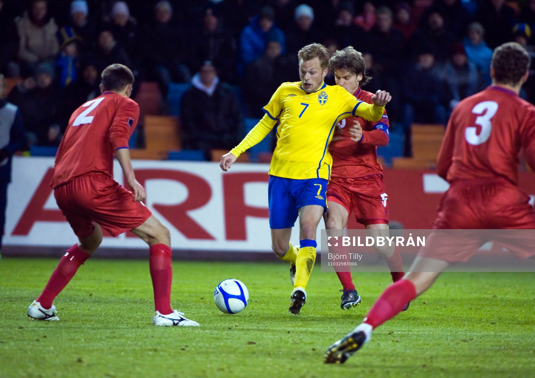 Sebastian Larsson, Sverige på väg att göra 2-0