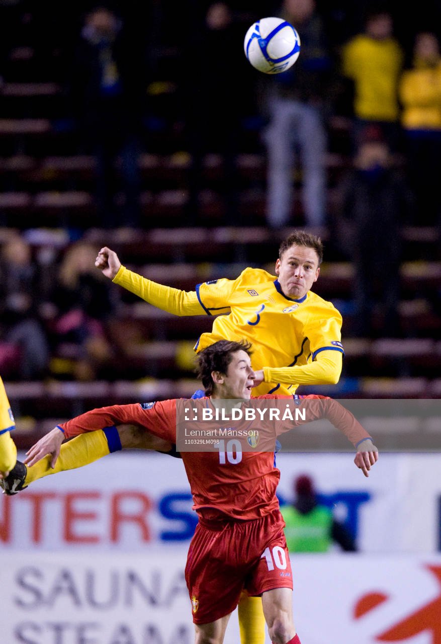 Andreas Granqvist, Sverige, och Igor Bugaiov, Moldavien
