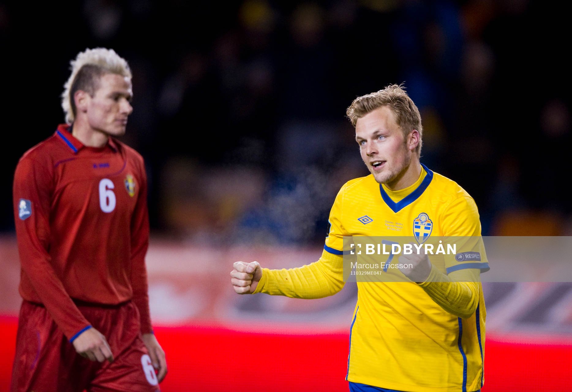 Sebastian Larsson, Sverige jubel