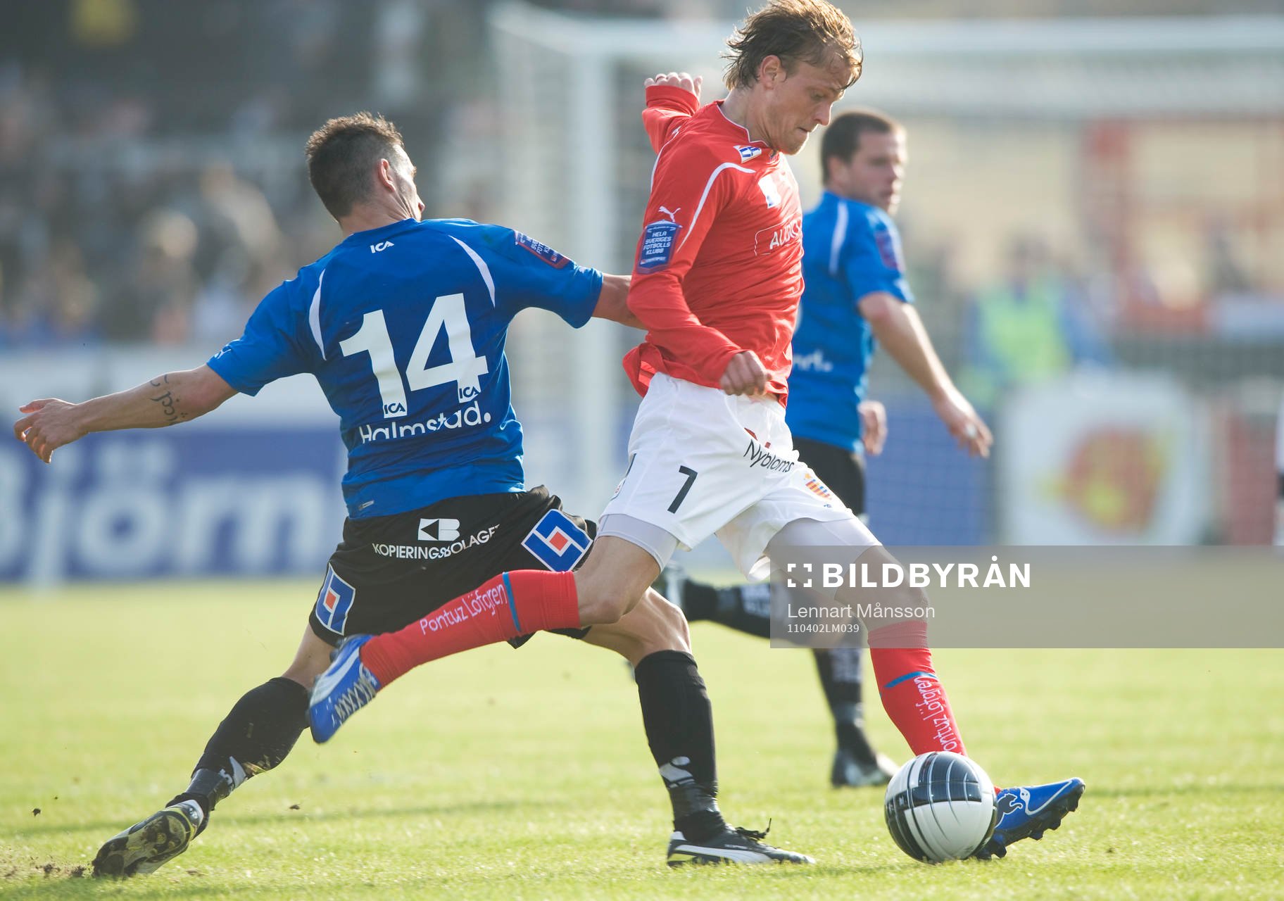 Kristoffer Fagercrantz, Kalmar, mot  Ivan Diaz, Halmstad