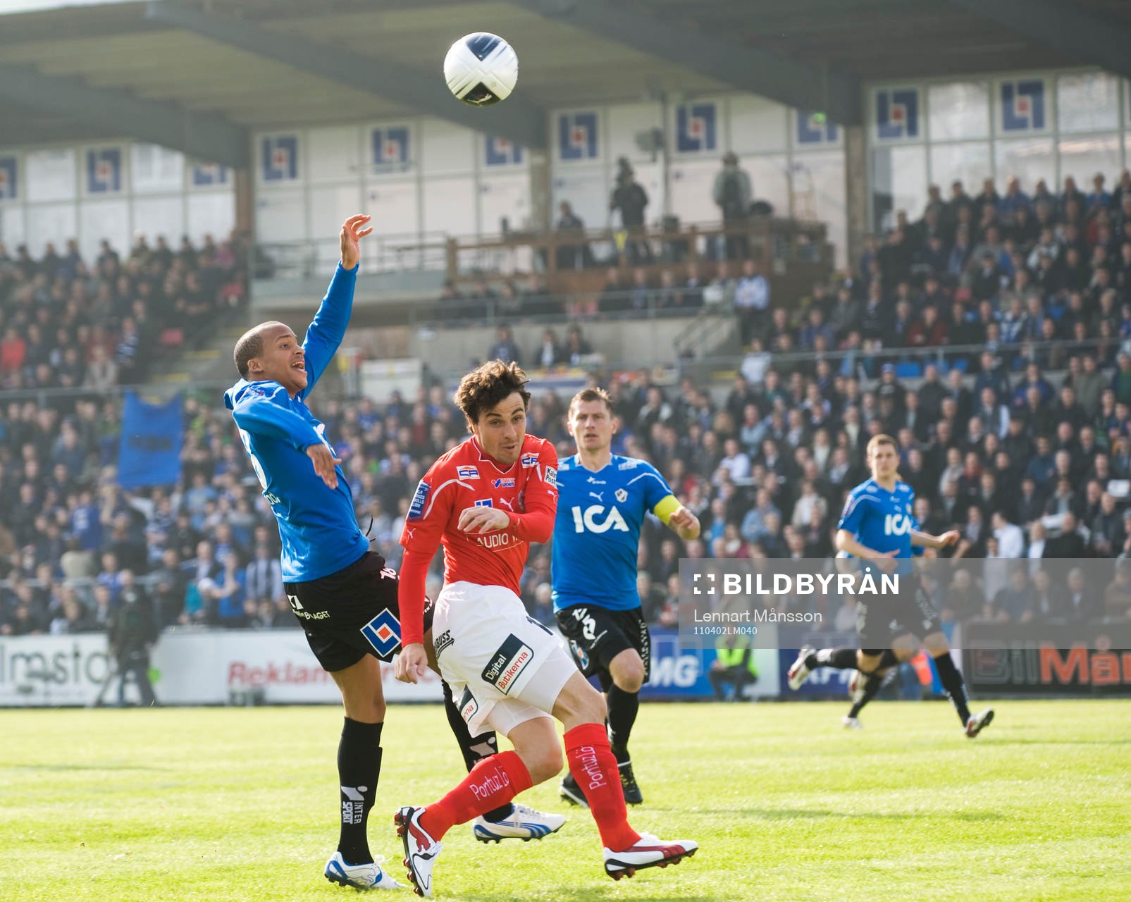  Kulan i luften, Daniel Mendess, Kalmar och Marcus Olsson, Halmstad