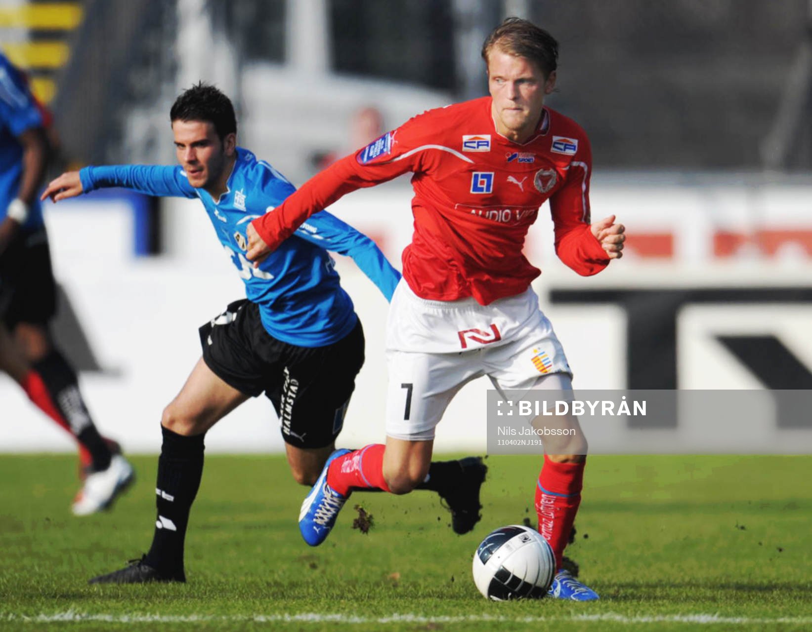 Raul Ruiz, Halmstad och Kristoffer Fagercrantz, Kalmar