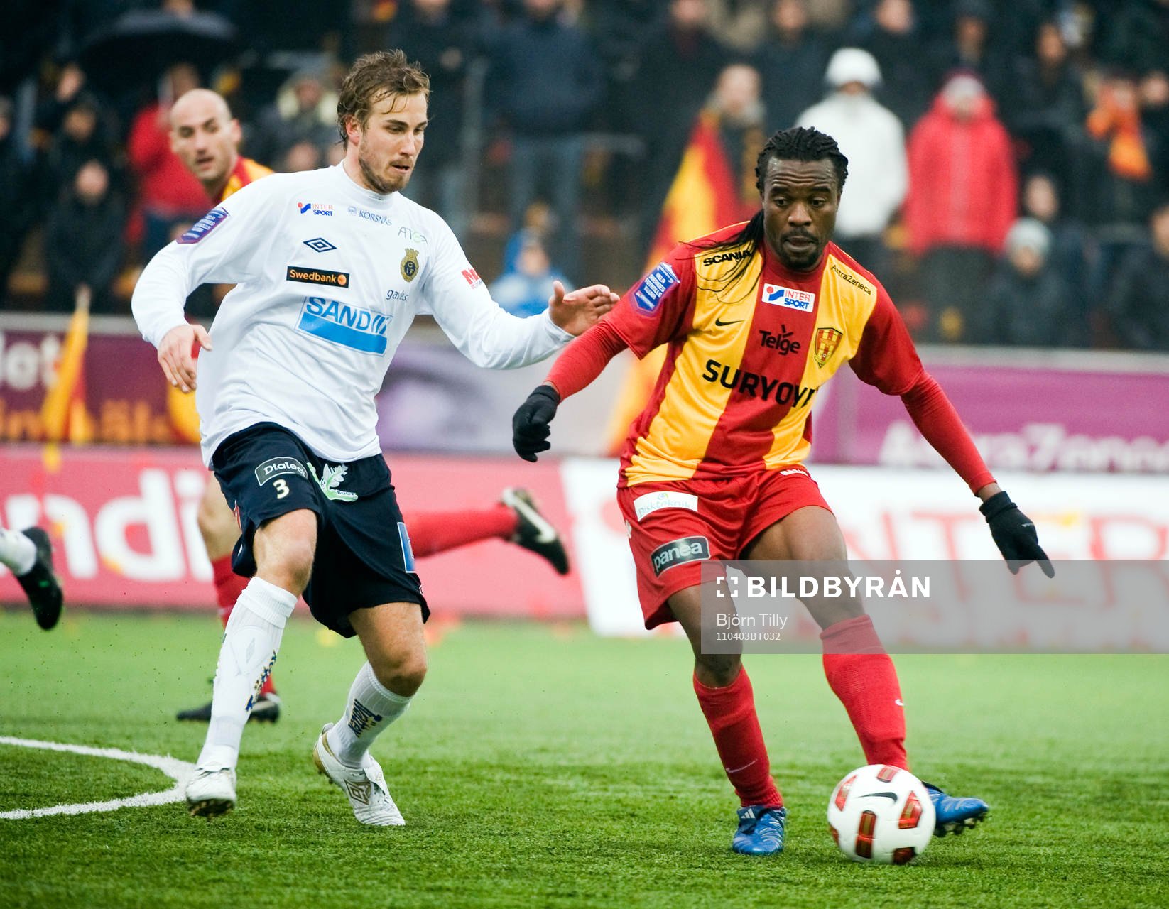 Daniel Theorin, Gefle och Peter Ijeh, Syrianska