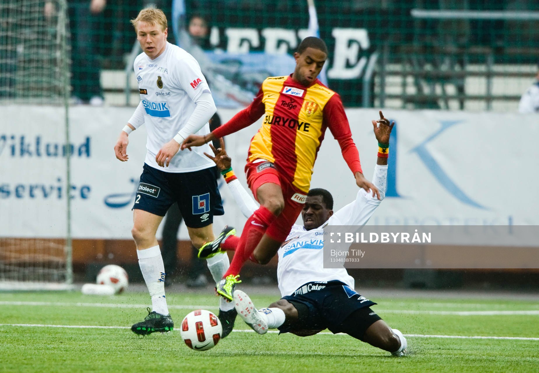 Yussuf Saleh, Syrianska och Yussif Chibsah, Gefle