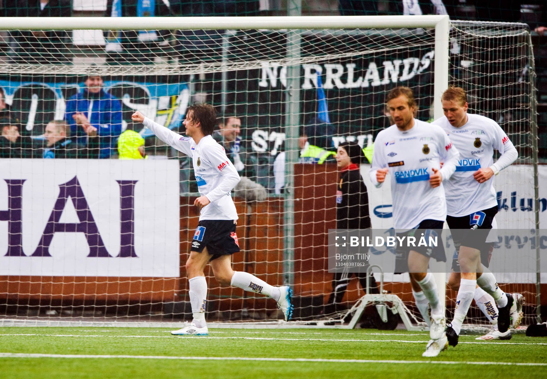 Jakob Orlov, Gefle, jubel