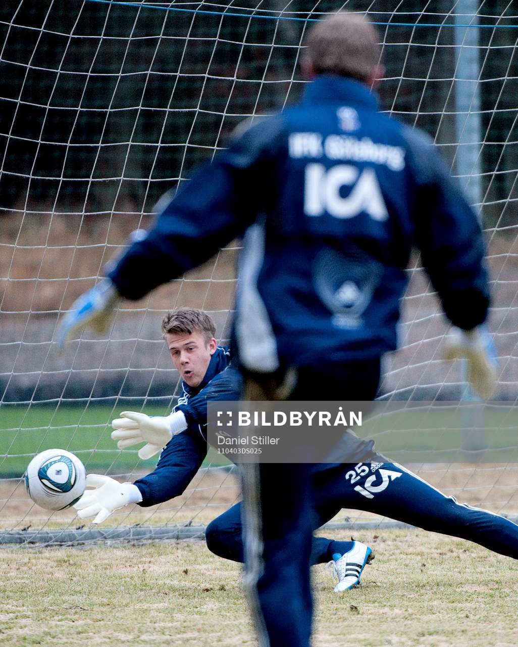 Erik Dahlin, målvakt