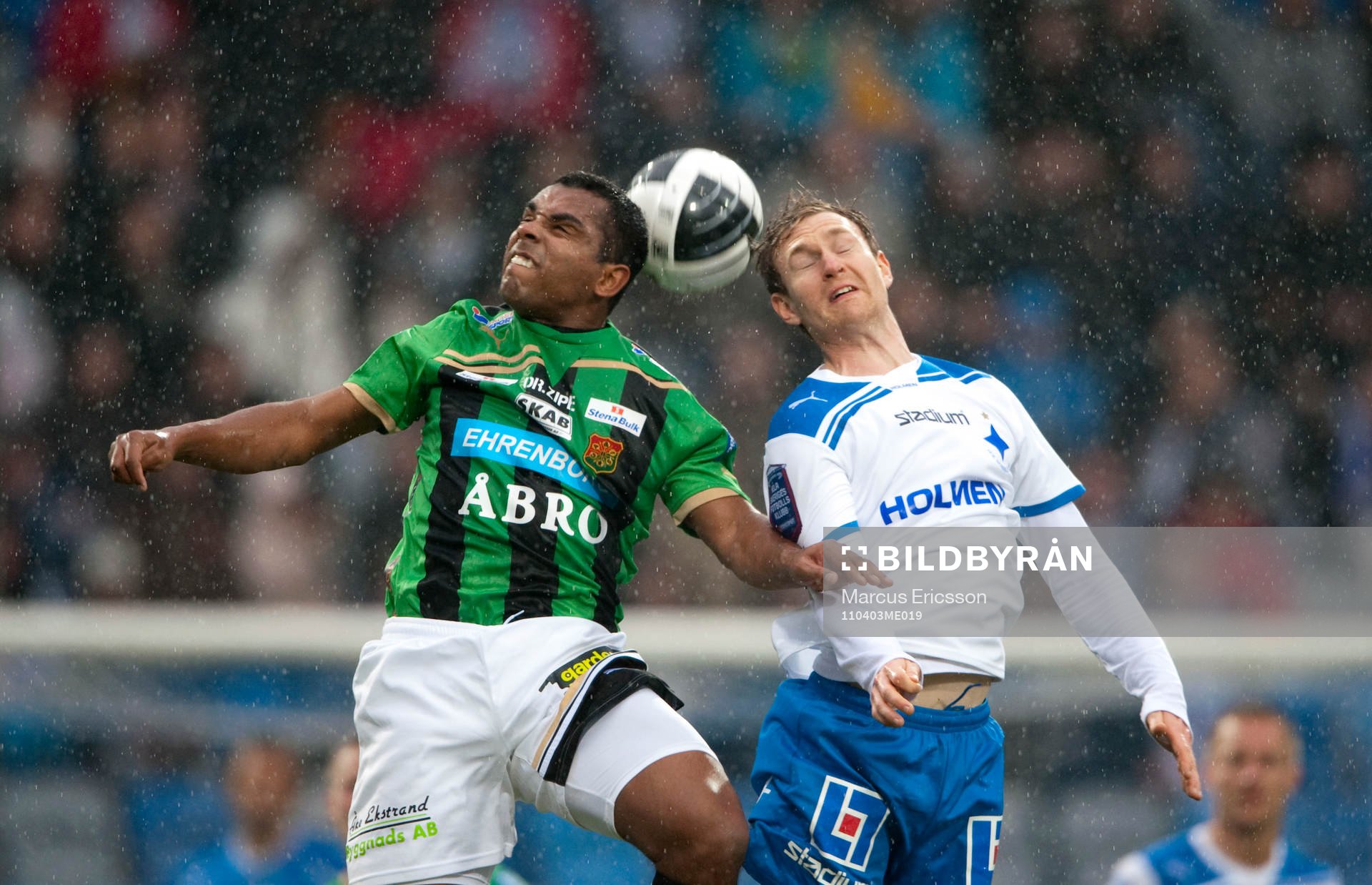 Alvaro Santos, GAIS och Marcus Falk-Olander, Norrköping