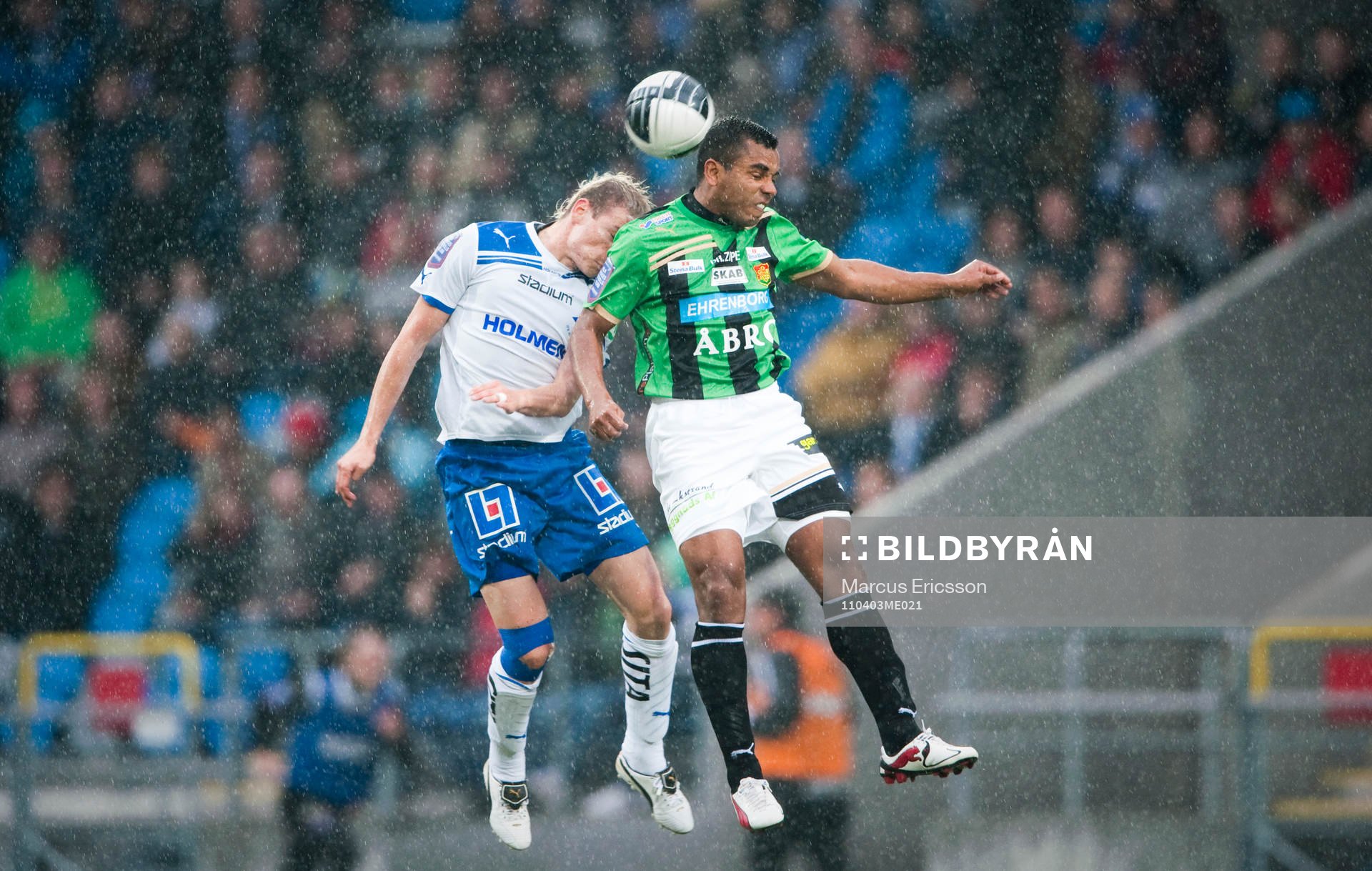 Sphetim Hasani, Norrköping och Alvaro Santos, GAIS i