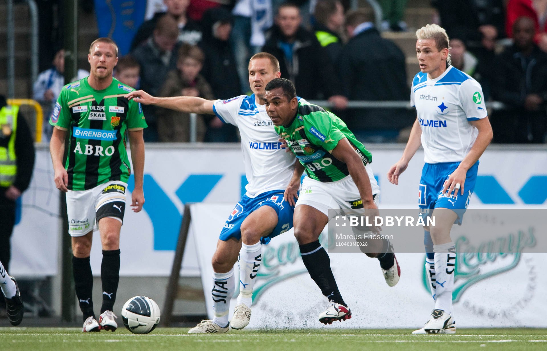 Alvaro Santos, GAIS jagar boll