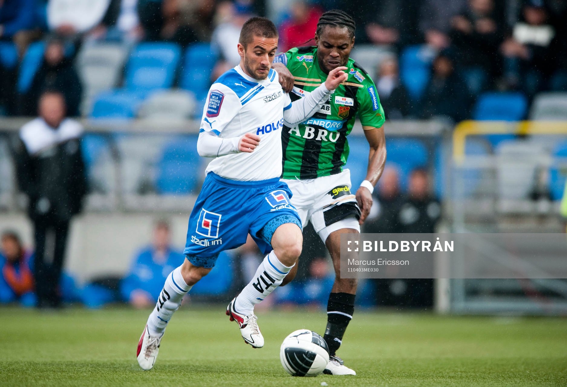 Christopher Telo, Norrköping och Richard Ntomba Ekunde,