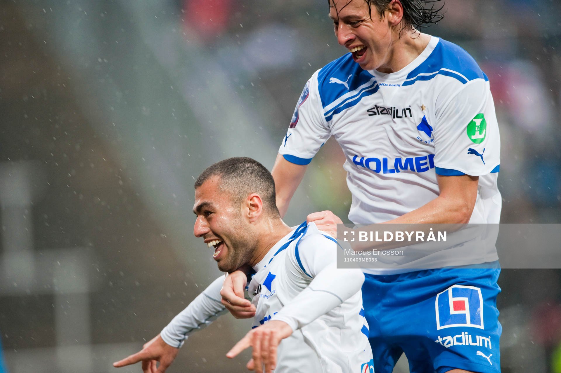 Imad Khalili och Martin Smedberg-Dalence, Norrköping jubel