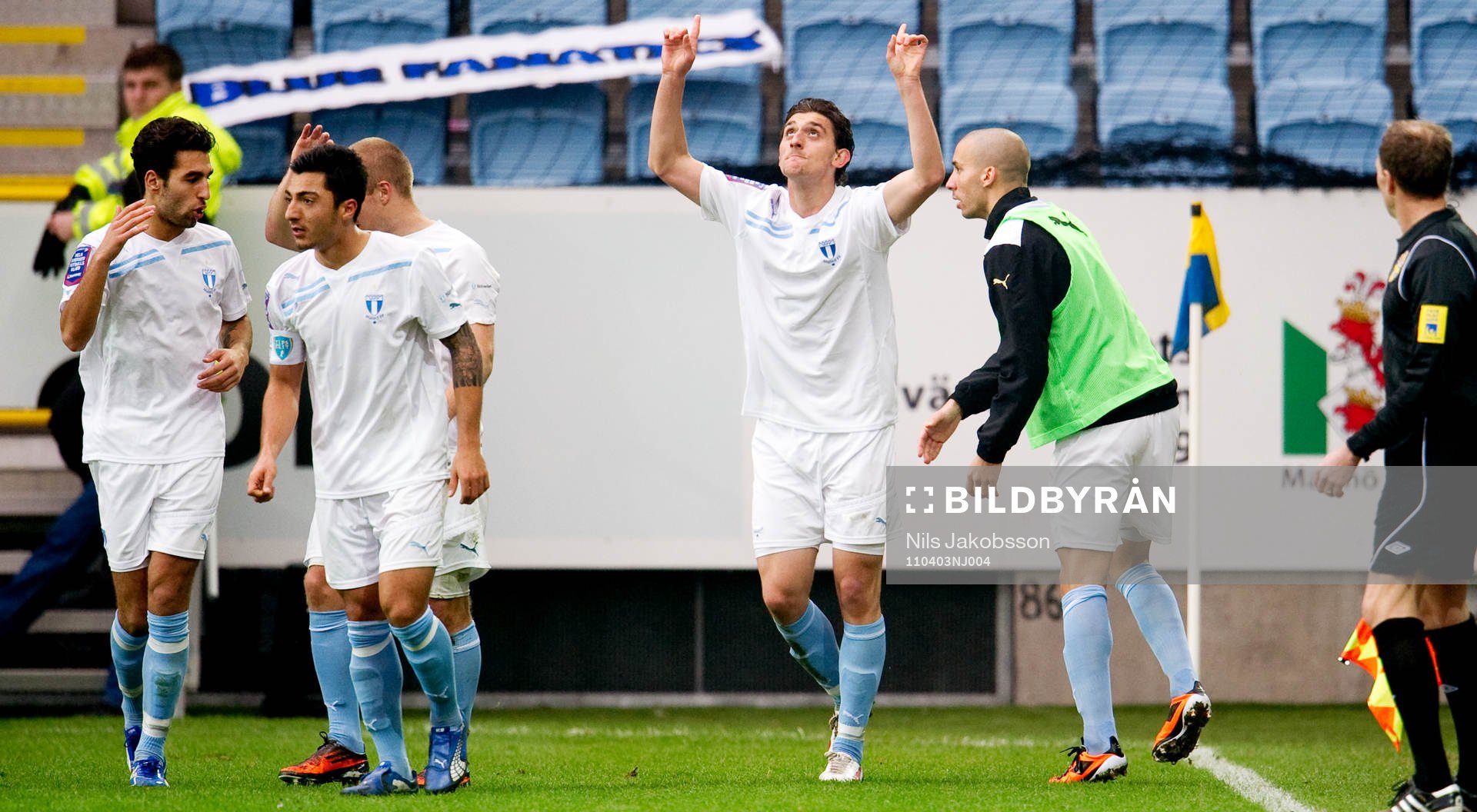 Agon Mehmeti, Malmö FF jubel