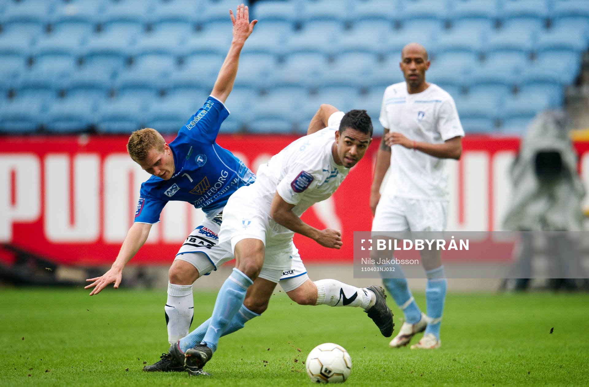 Joakim Nilssson, Trelleborg, Wilton Figueiredo, Malmö FF