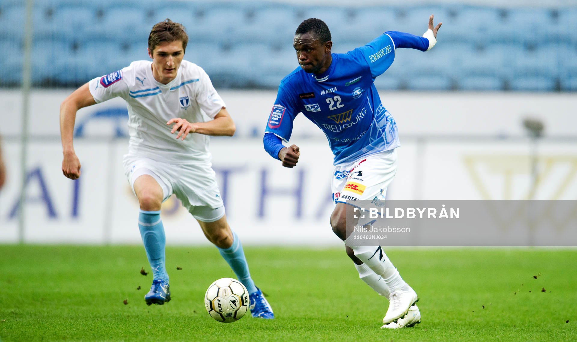 Dardan Rexhepi, Malmö FF, Ibrahim Koroma, Trelleborg