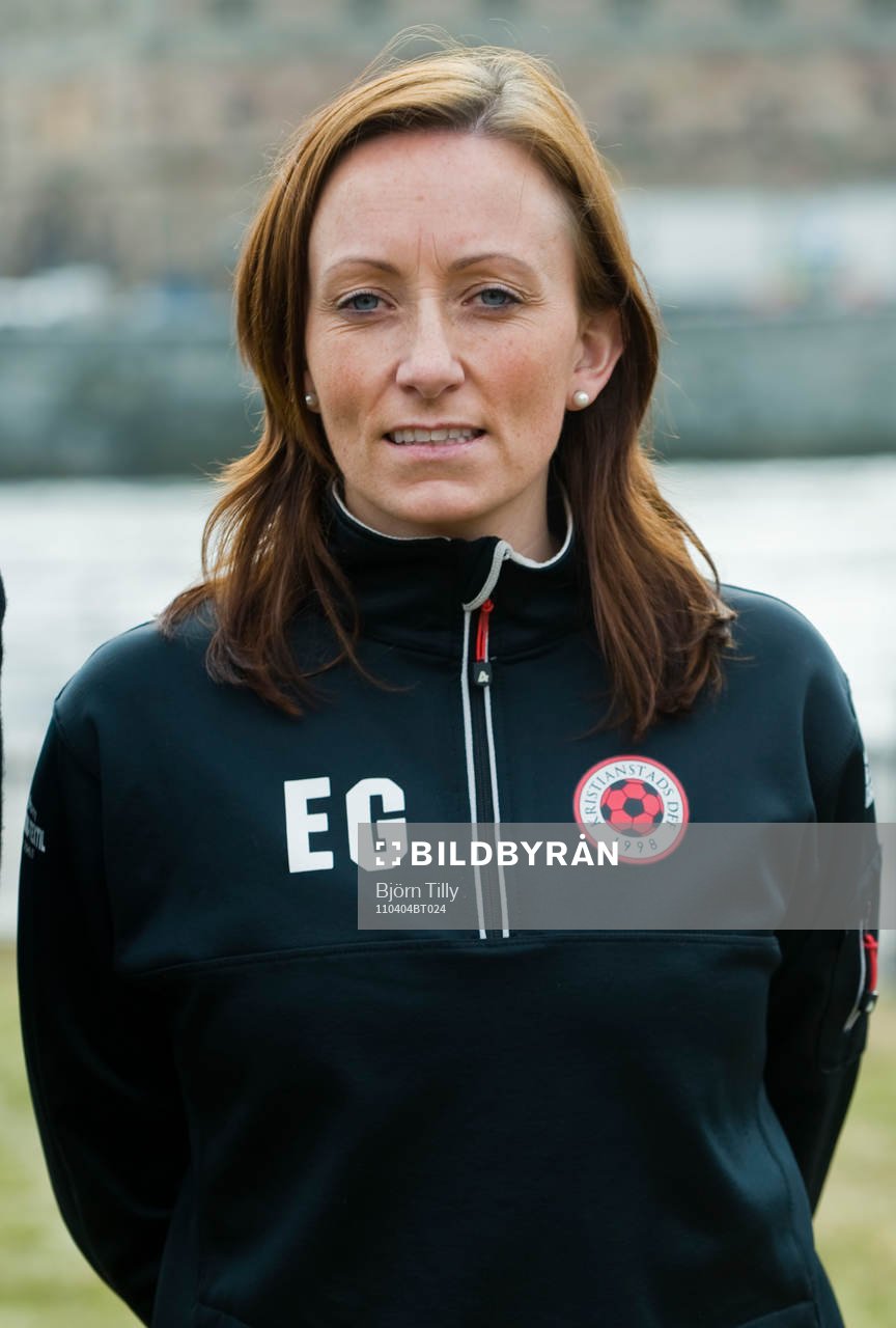  Elisabet Gunnarsdóttir, tränare, Kristianstad.