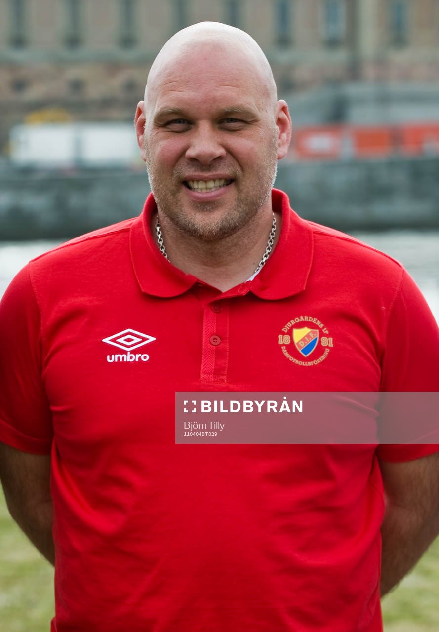  Patrik Eklöf, tränare, Djurgården.